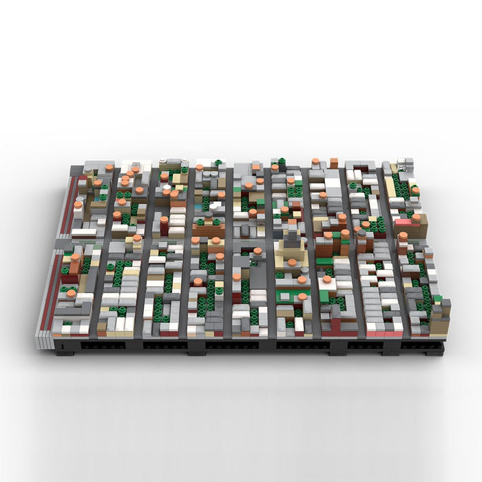 MOC - 243095 Midtown Manhattan - Chelsea M6 Building Blocks - LesDiy - Building Blocks -