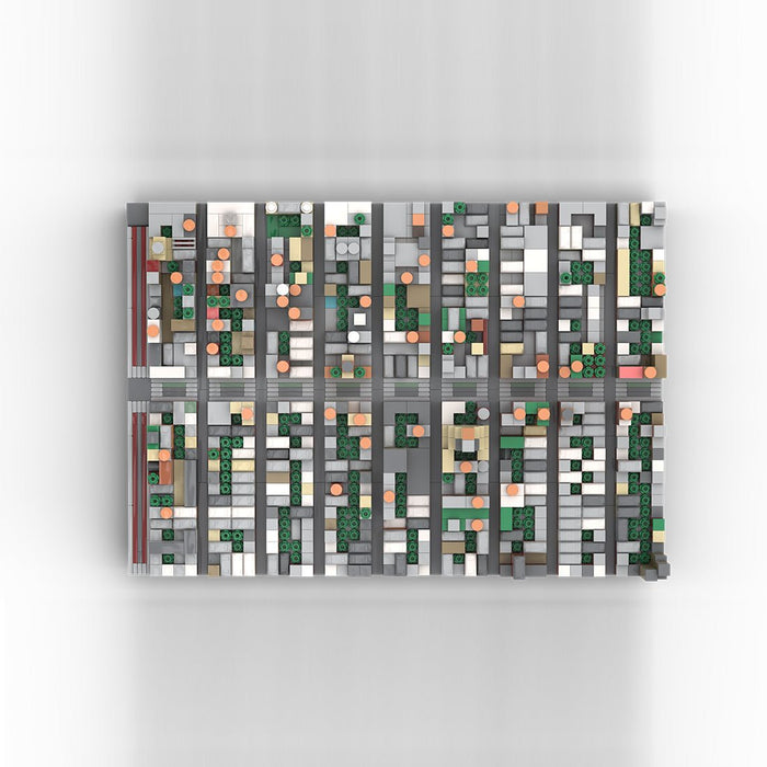 MOC - 243095 Midtown Manhattan - Chelsea M6 Building Blocks - LesDiy - Building Blocks -