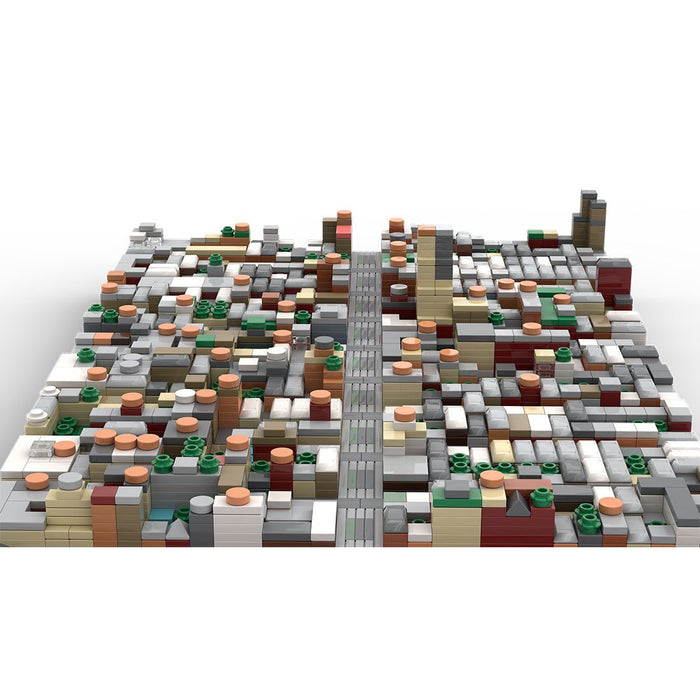 MOC - 243095 Midtown Manhattan - Chelsea M6 Building Blocks - LesDiy - Building Blocks -
