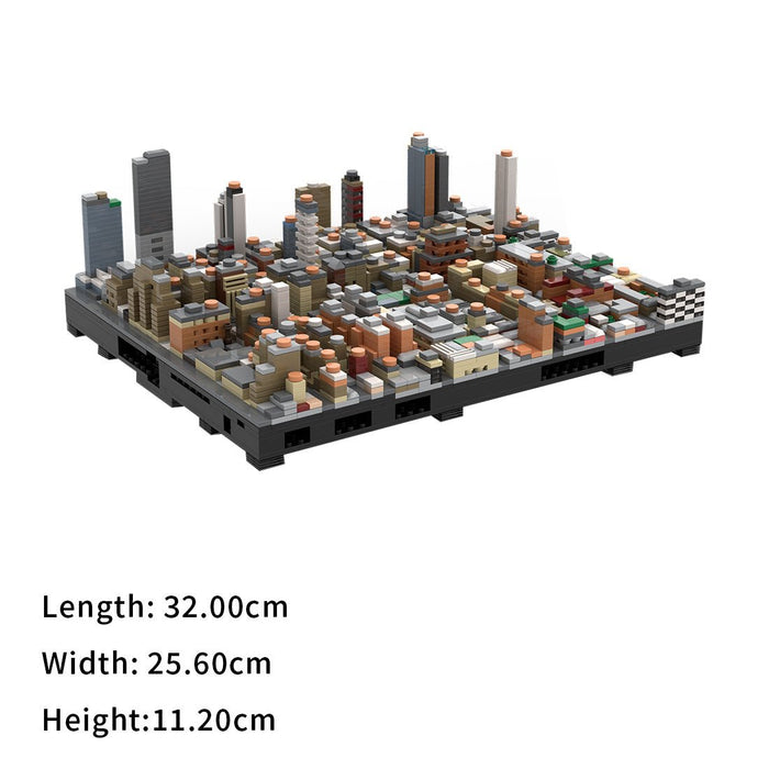 MOC - 243095 Midtown Manhattan - Chelsea M7 Building Blocks - LesDiy - Building Blocks -