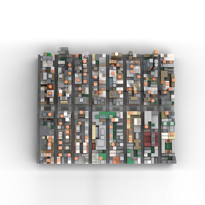 MOC - 243095 Midtown Manhattan - Chelsea M7 Building Blocks - LesDiy - Building Blocks -