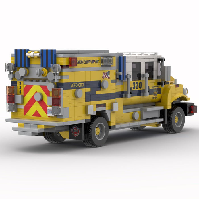 MOC - 243349 2024 BME Intl. Type 3 Brush Engine Ventura County FD Building Blocks - LesDiy -