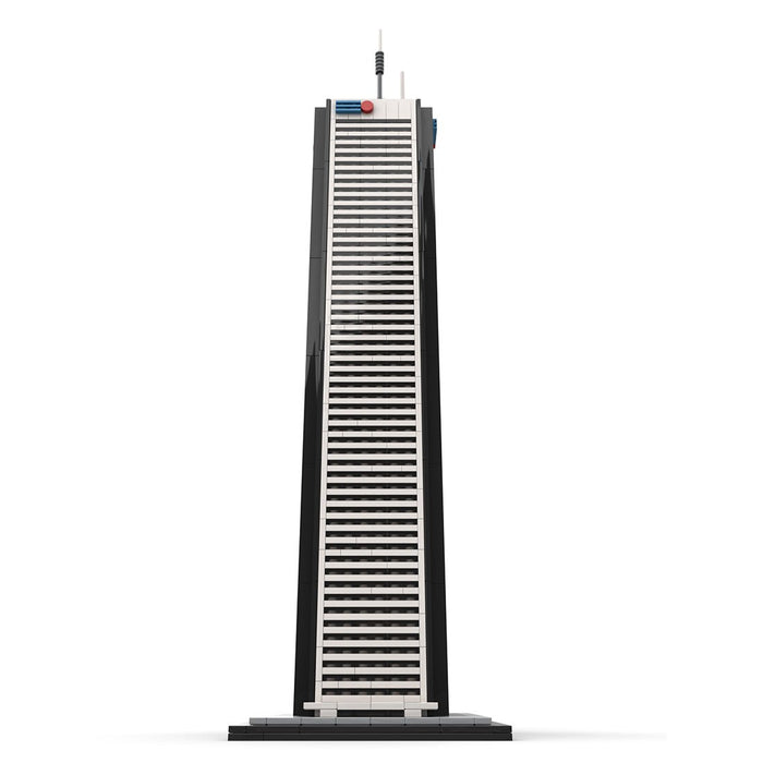 MOC - 243505 1:800 Scale First Canadian Place Building Blocks - LesDiy - Building Blocks -