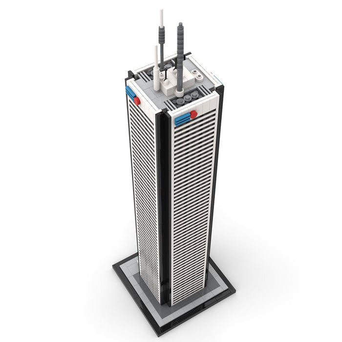 MOC - 243505 1:800 Scale First Canadian Place Building Blocks - LesDiy - Building Blocks -