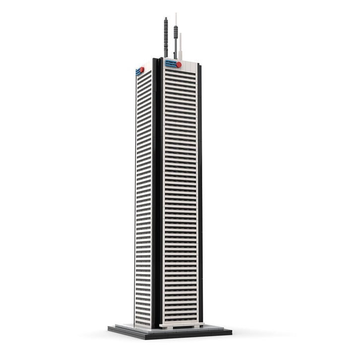 MOC - 243505 1:800 Scale First Canadian Place Building Blocks - LesDiy - Building Blocks -
