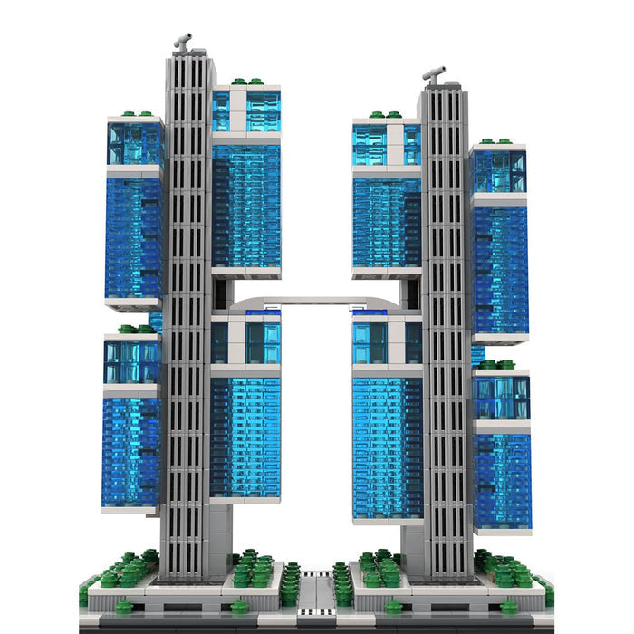 MOC - 244414 1:800 Scale DJI Sky City Building Blocks - LesDiy - Building Blocks -