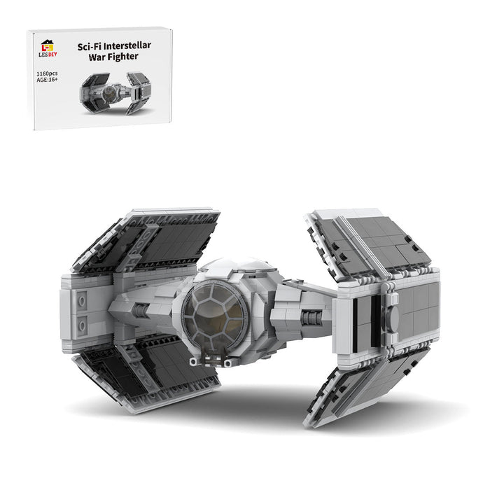 MOC - 24464 Sci - Fi Interstellar War Fighter Building Blocks - LesDiy -