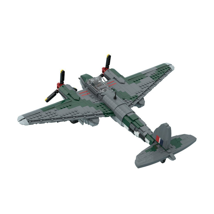 MOC-245547 De Havilland Mosquito Building Blocks-LesDiy-MOC-