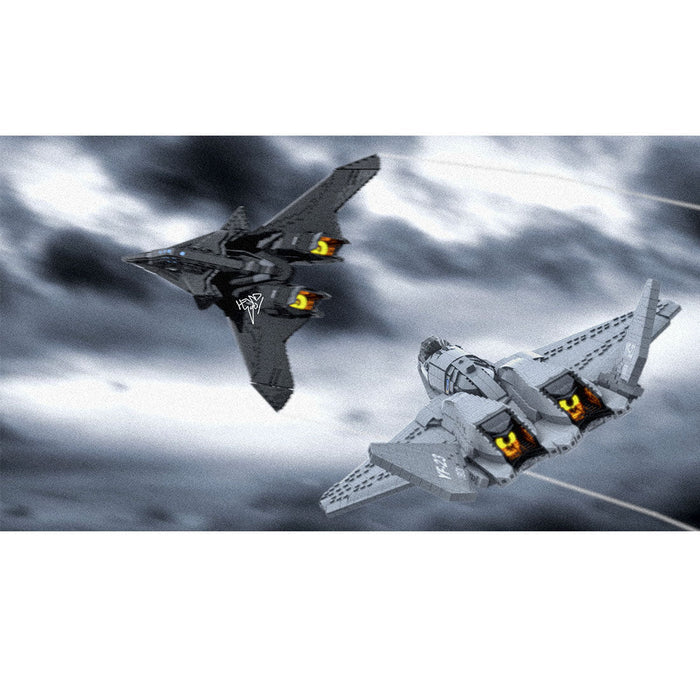 MOC - 246806 1:35 Scale ADF - 11 Raven "Hugin" Building Blocks - LesDiy - Building Blocks -