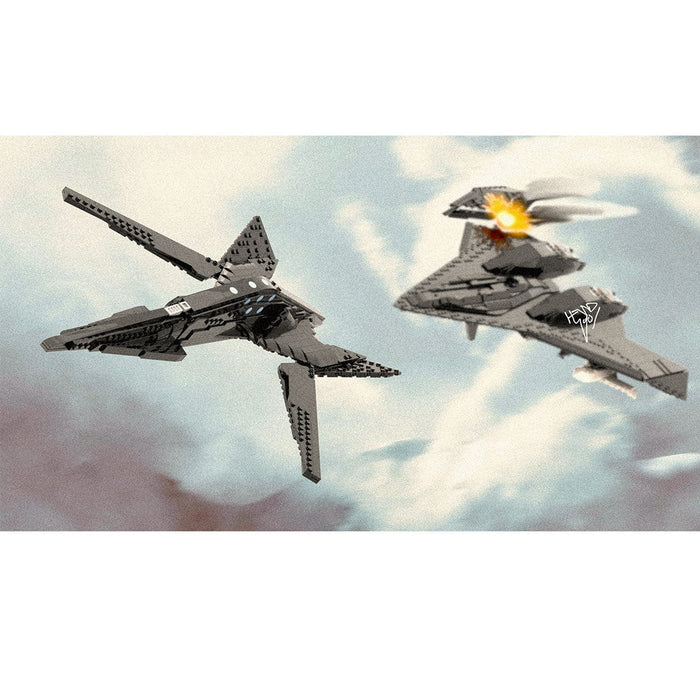 MOC - 246806 1:35 Scale ADF - 11 Raven "Hugin" Building Blocks - LesDiy - Building Blocks -