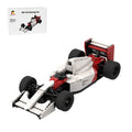 MOC - 247636 McLaren MP4/6 - working V12 Building Blocks - LesDiy -