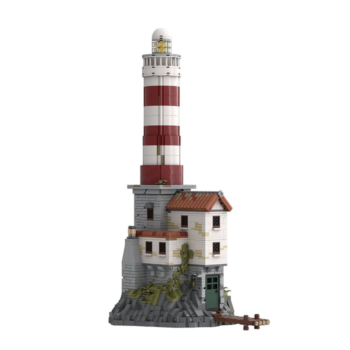 MOC-248321 Ancient Coastal Lighthouse Building Blocks-LesDiy-MOC-