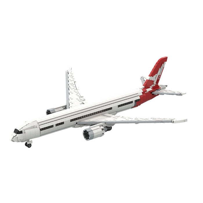 MOC-248342 Boeing 787-9 Dreamliner Qantas Livery 1:100 Building Blocks-LesDiy-Building Blocks-