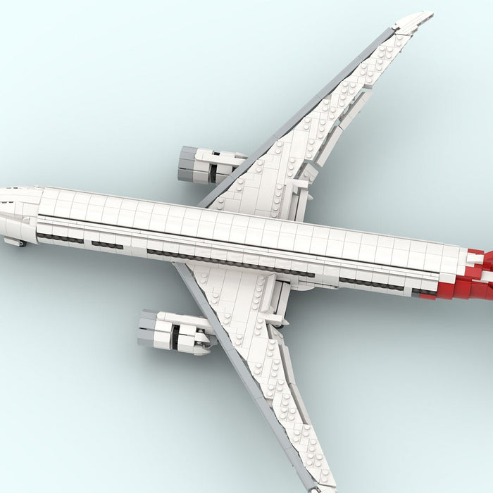 MOC-248342 Boeing 787-9 Dreamliner Qantas Livery 1:100 Building Blocks-LesDiy-Building Blocks-