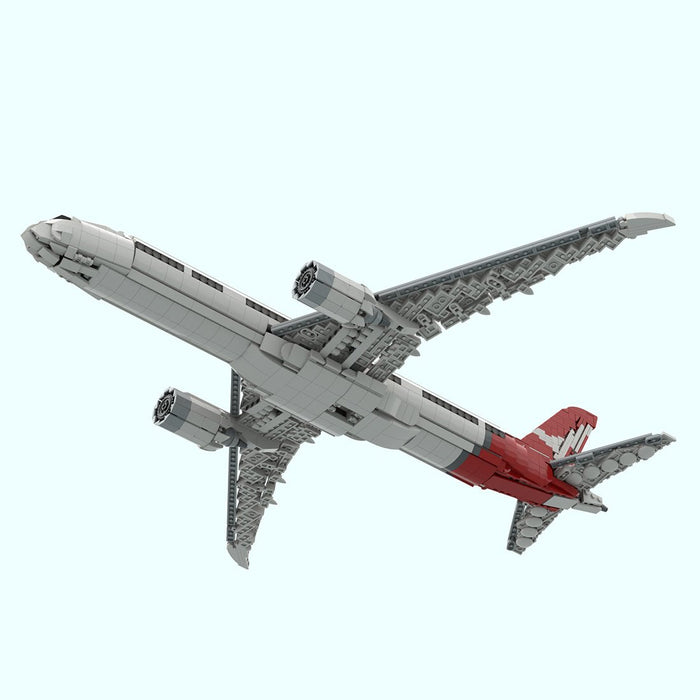 MOC-248342 Boeing 787-9 Dreamliner Qantas Livery 1:100 Building Blocks-LesDiy-Building Blocks-