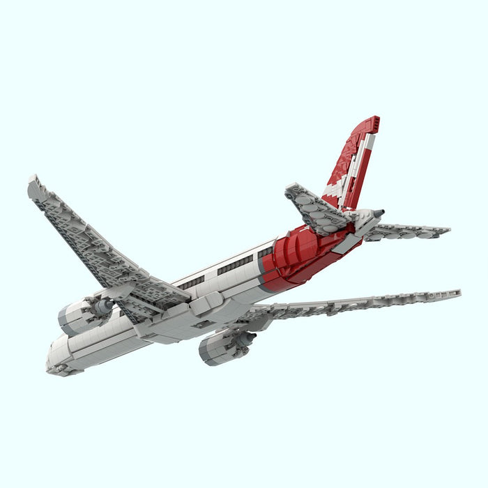 MOC-248342 Boeing 787-9 Dreamliner Qantas Livery 1:100 Building Blocks-LesDiy-Building Blocks-