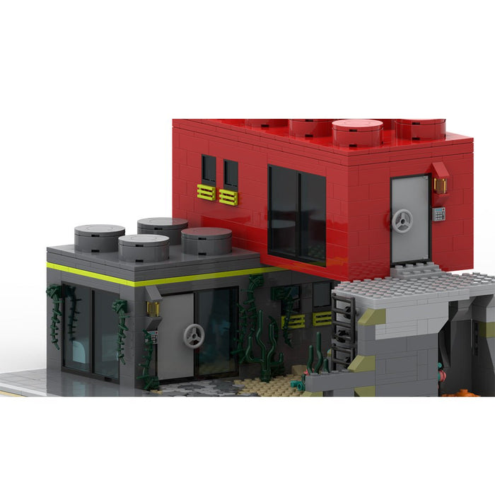 MOC-248880 Atlantis-Inspired City House Building Blocks-LesDiy-MOC-