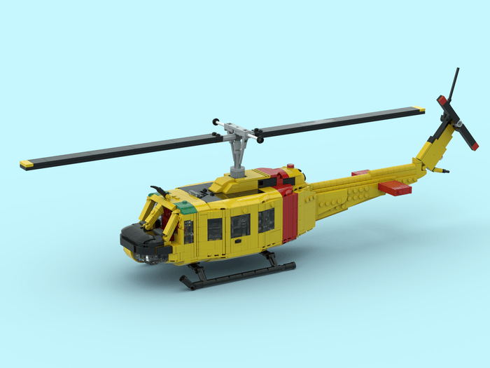 MOC-249633 CH-118 Iroquois Building Blocks-LesDiy-MOC-
