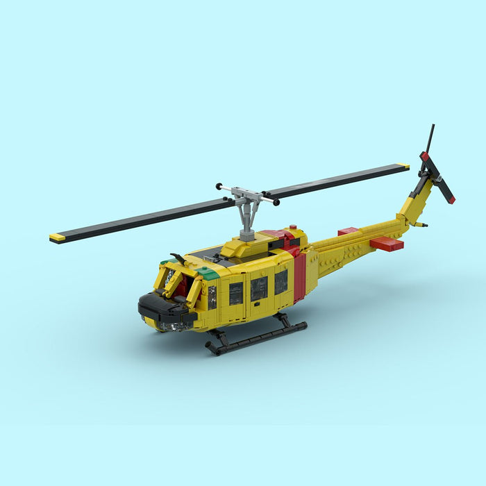 MOC-249633 CH-118 Iroquois Building Blocks-LesDiy-MOC-