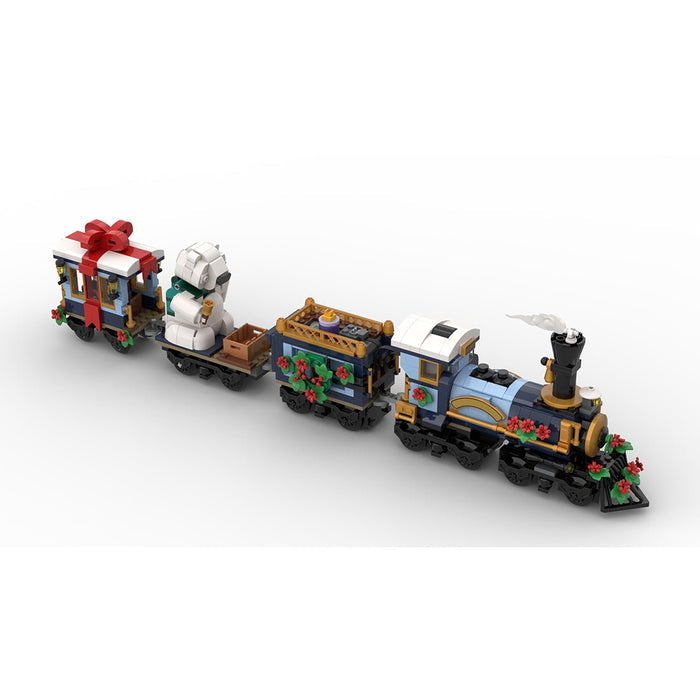 MOC-249783 Holiday Express Train 10361 Motorized Building Blocks-LesDiy-Locomotive-