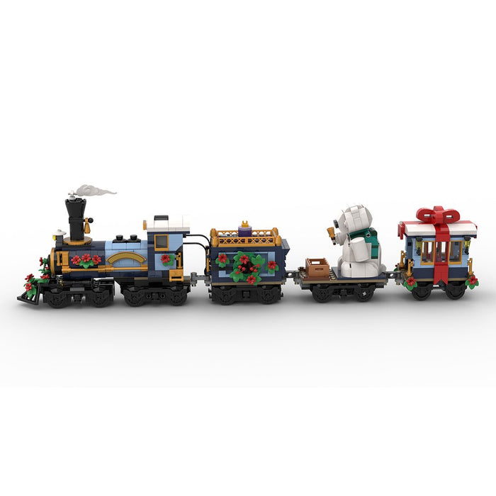 MOC-249783 Holiday Express Train 10361 Motorized Building Blocks-LesDiy-Locomotive-