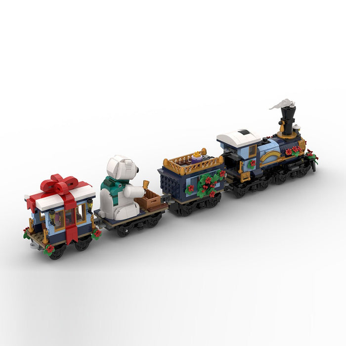 MOC-249783 Holiday Express Train 10361 Motorized Building Blocks-LesDiy-Locomotive-