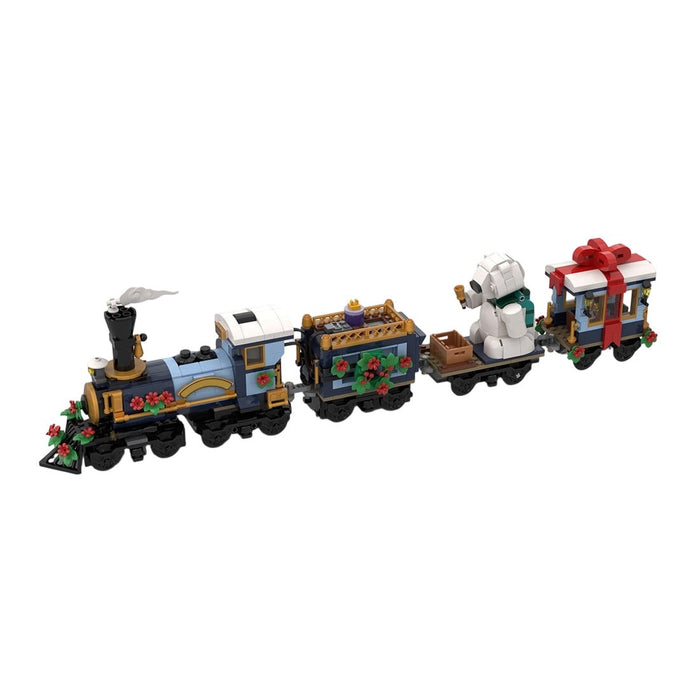 MOC-249783 Holiday Express Train 10361 Motorized Building Blocks-LesDiy-Locomotive-