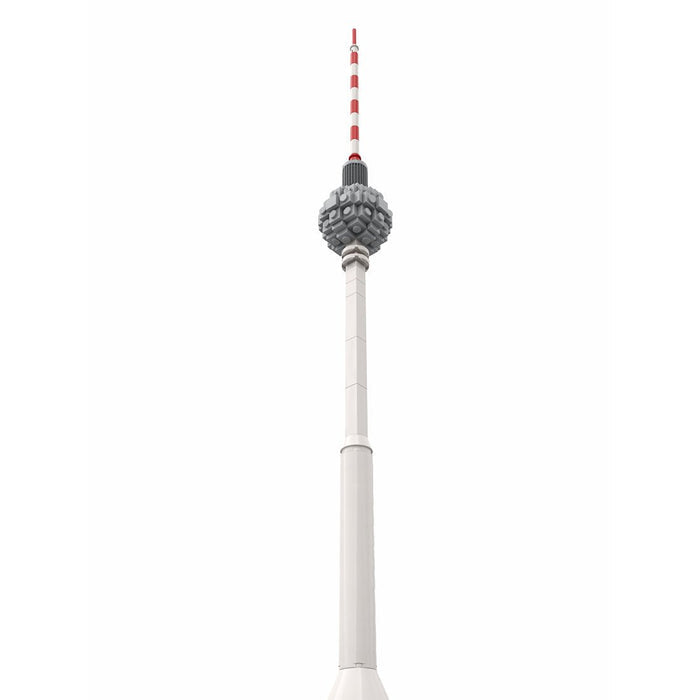 MOC - 250104 Berlin TV Tower - 1/800 Scale Building Blocks - LesDiy - Building Blocks -