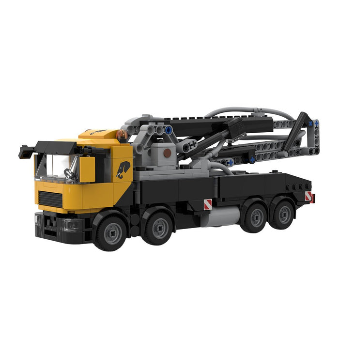 MOC-251265 Cement Pump Truck Building Blocks-LesDiy-MOC-