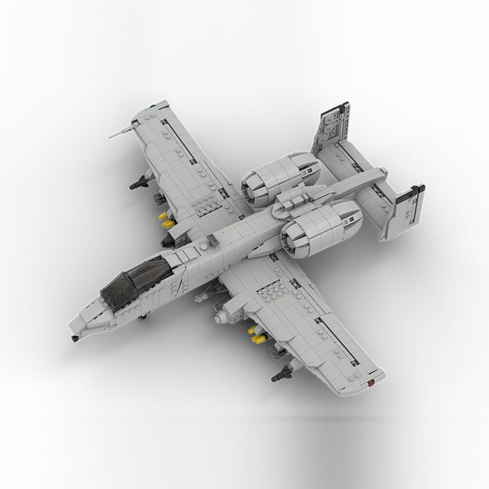 MOC - 251308 1/35 Scale Fairchild Republic | A - 10 THUNDERBOLT Building Blocks - LesDiy - Building Blocks -
