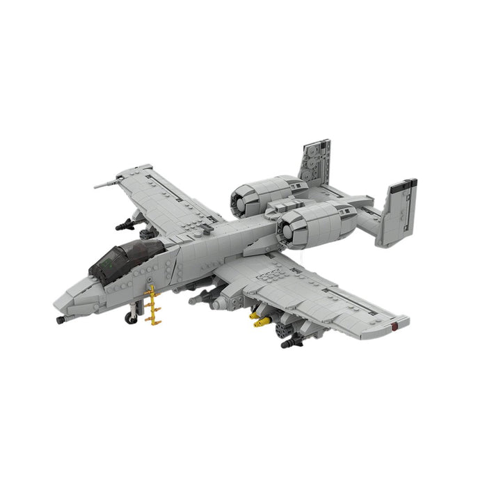 MOC - 251308 1/35 Scale Fairchild Republic | A - 10 THUNDERBOLT Building Blocks - LesDiy - Building Blocks -