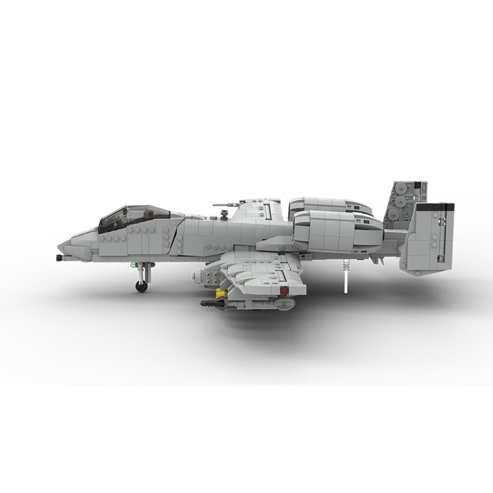 MOC - 251308 1/35 Scale Fairchild Republic | A - 10 THUNDERBOLT Building Blocks - LesDiy - Building Blocks -