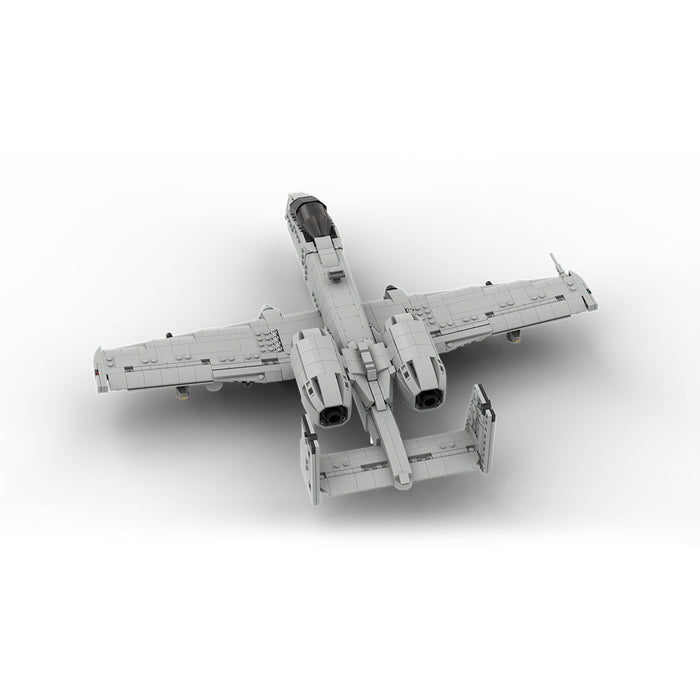 MOC - 251308 1/35 Scale Fairchild Republic | A - 10 THUNDERBOLT Building Blocks - LesDiy - Building Blocks -