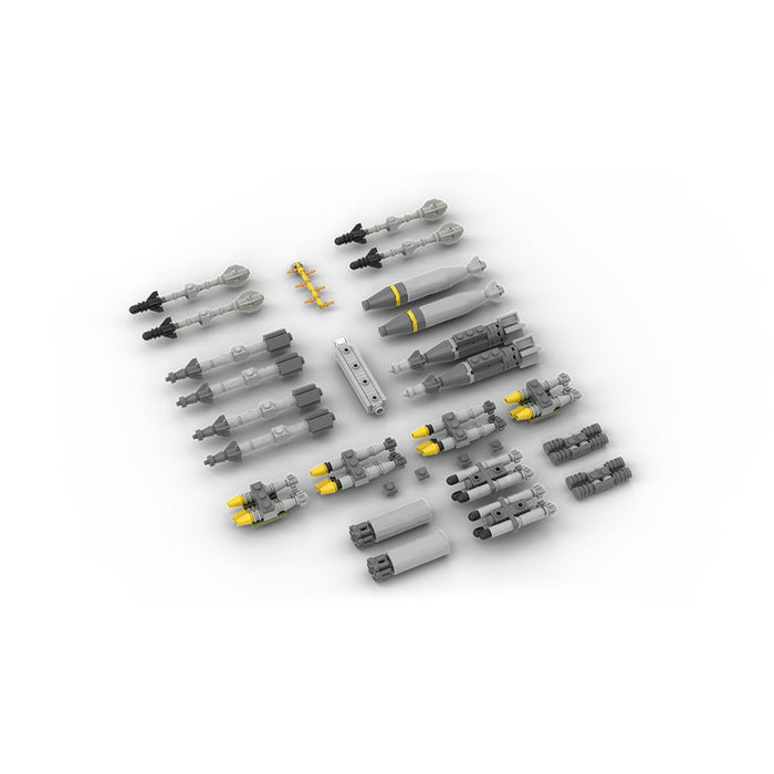 MOC - 251308 1/35 Scale Fairchild Republic | A - 10 THUNDERBOLT Building Blocks - LesDiy - Building Blocks -