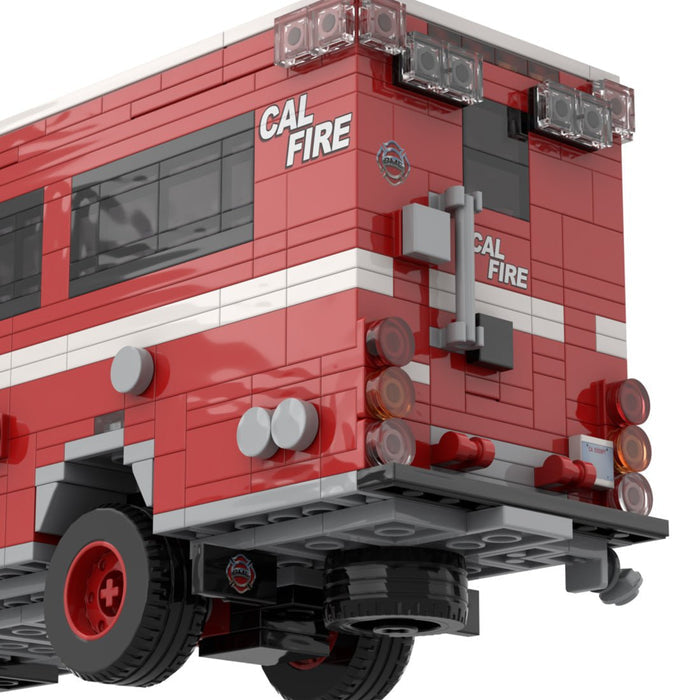 MOC - 252487 2021 BME Intl. Crew Carrier CAL FIRE Building Blocks - LesDiy -