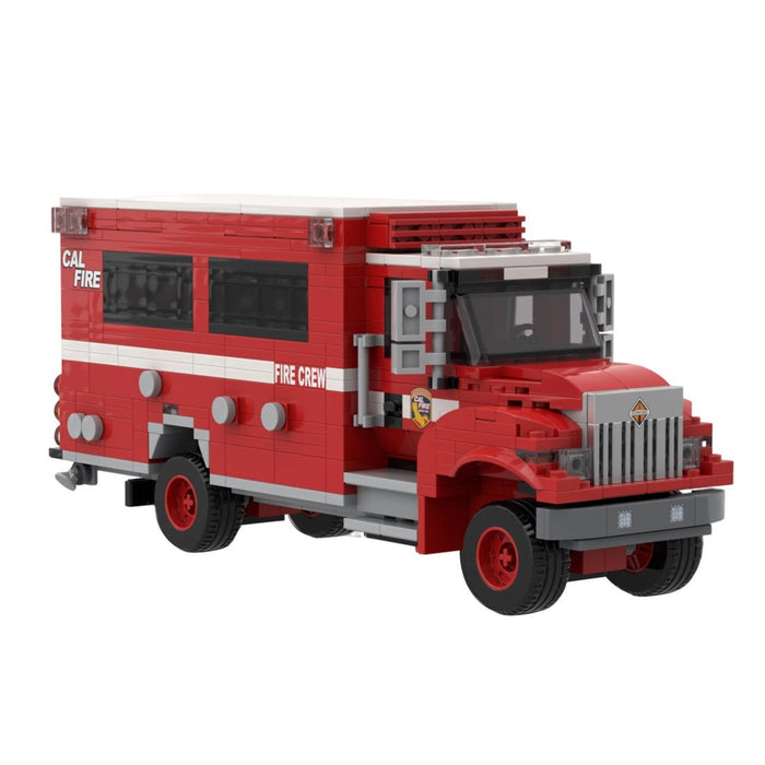 MOC - 252487 2021 BME Intl. Crew Carrier CAL FIRE Building Blocks - LesDiy -