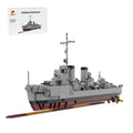MOC-253356 1:200 Scale IJN Yukikaze-class Destroyer Building Blocks-LesDiy-MOC-