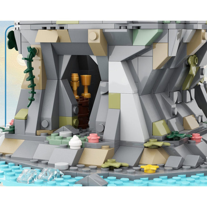 MOC - 253560 Lighthouse Rock Building Blocks - LesDiy -