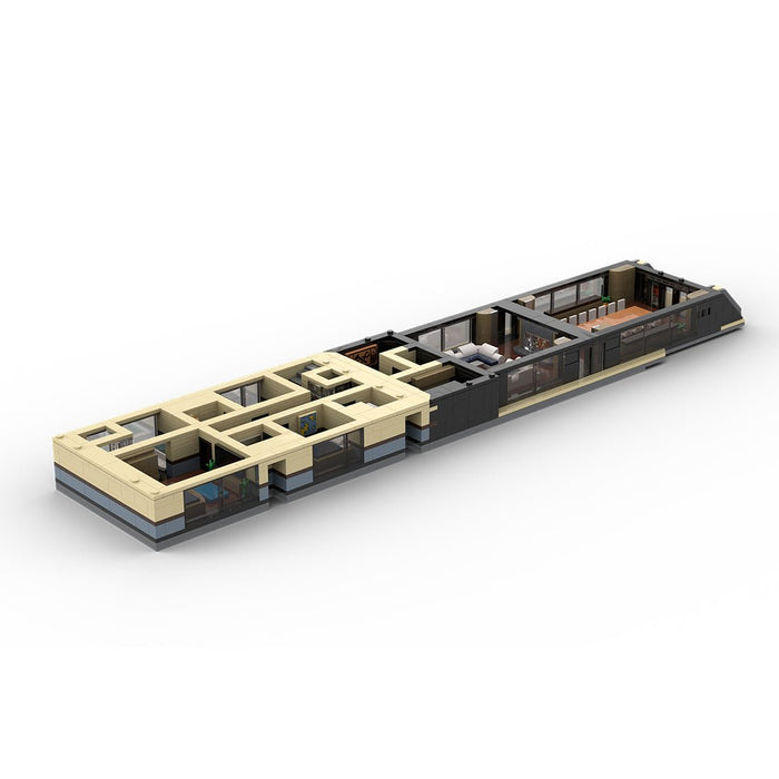 MOC - 254412 VELETTA Superyacht Modular III Building Blocks - LesDiy -