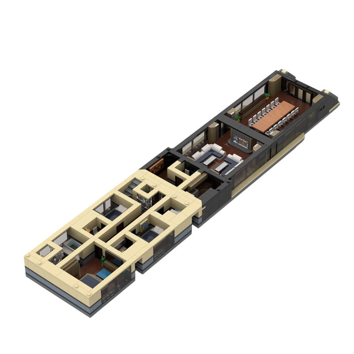 MOC - 254412 VELETTA Superyacht Modular III Building Blocks - LesDiy -