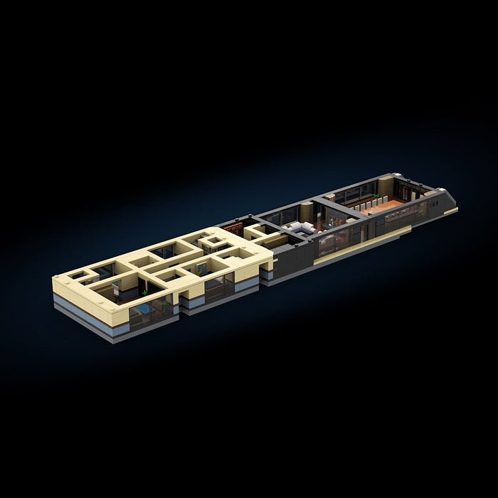 MOC - 254412 VELETTA Superyacht Modular III Building Blocks - LesDiy -