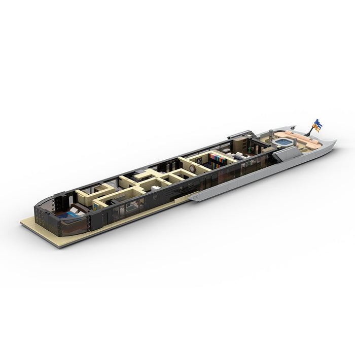 MOC - 254412 VELETTA Superyacht Modular IV Building Blocks - LesDiy -