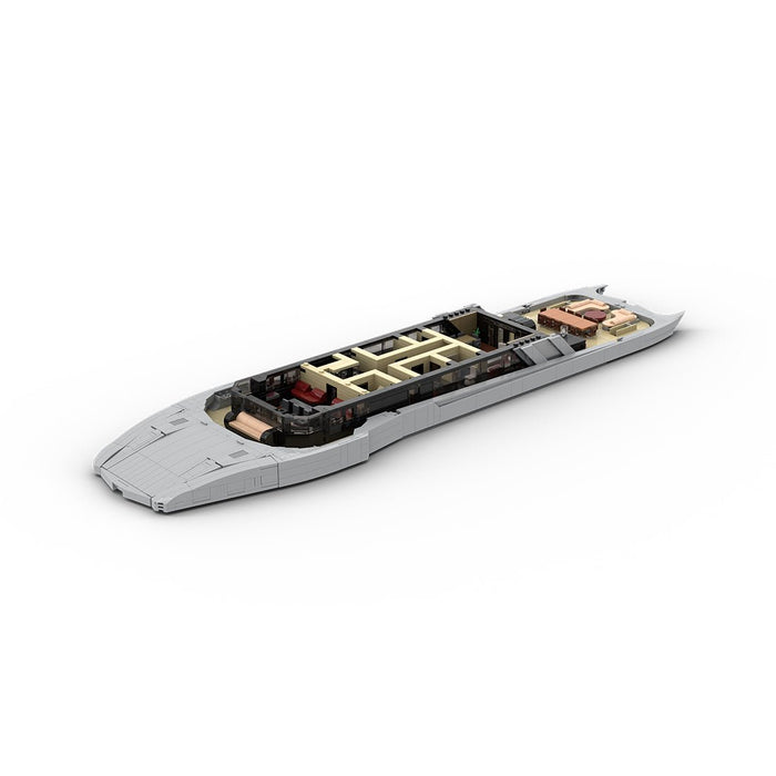 MOC - 254412 VELETTA Superyacht Modular V Building Blocks - LesDiy -
