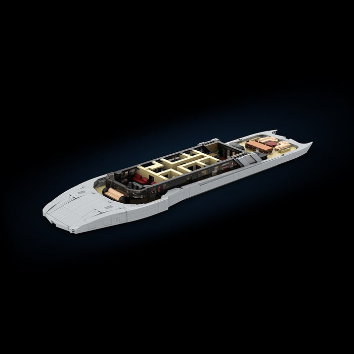 MOC - 254412 VELETTA Superyacht Modular V Building Blocks - LesDiy -