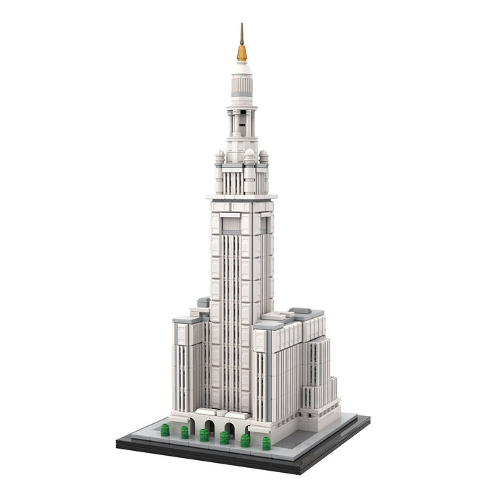 MOC-254906 1/800 Scale Terminal Tower Building Blocks-LesDiy -