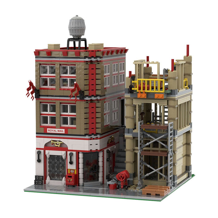 MOC-255310 Post Office & Construction Site Modular Building Blocks-LesDiy-MOC-