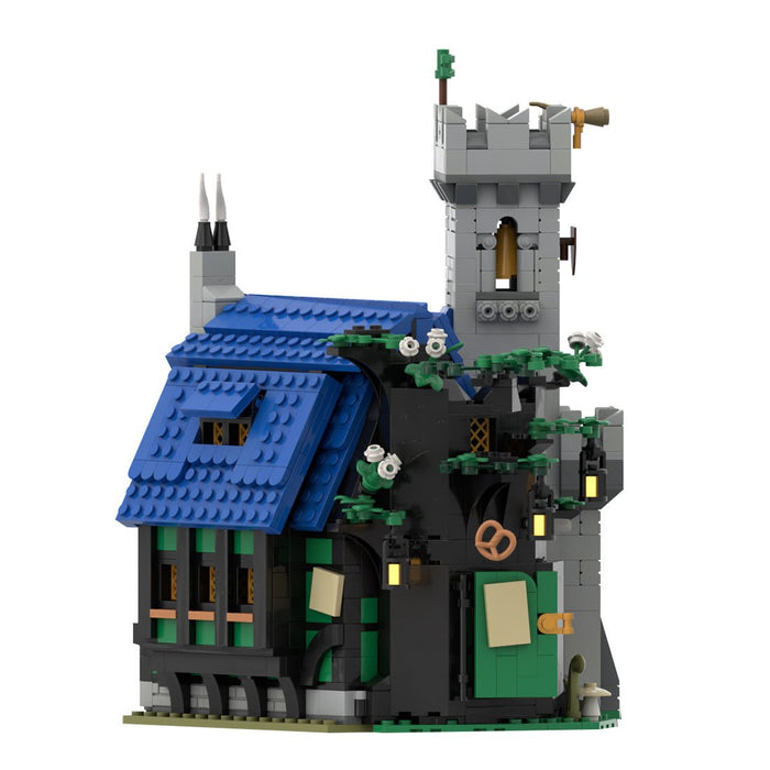 MOC-255468 Sword & Pretzel Inn Building Blocks-LesDiy-MOC-