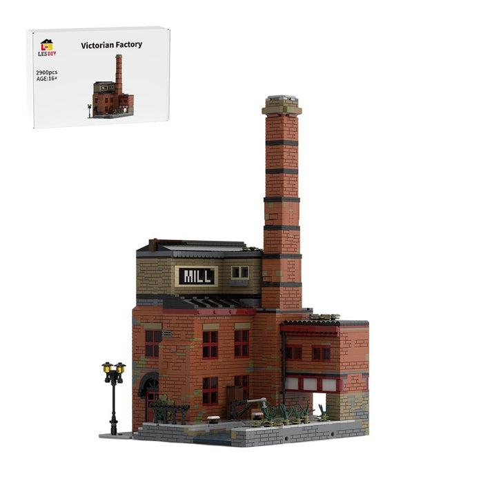 MOC-256256 Victorian Factory Modular Building Blocks-LesDiy-MOC-