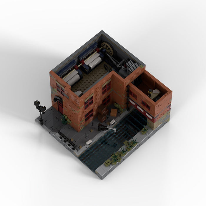 MOC-256256 Victorian Factory Modular Building Blocks-LesDiy-MOC-