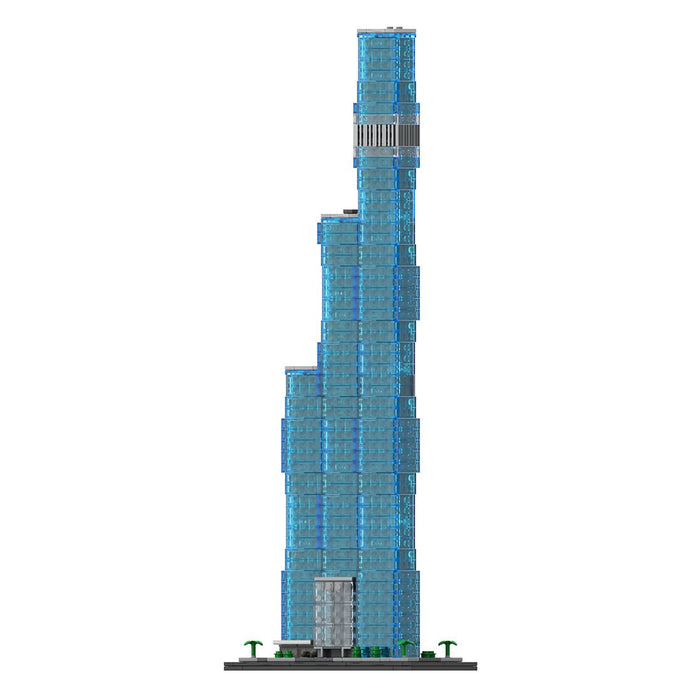 MOC-256851 1/800 Scale The St. Regis Chicago Building Blocks-LesDiy -
